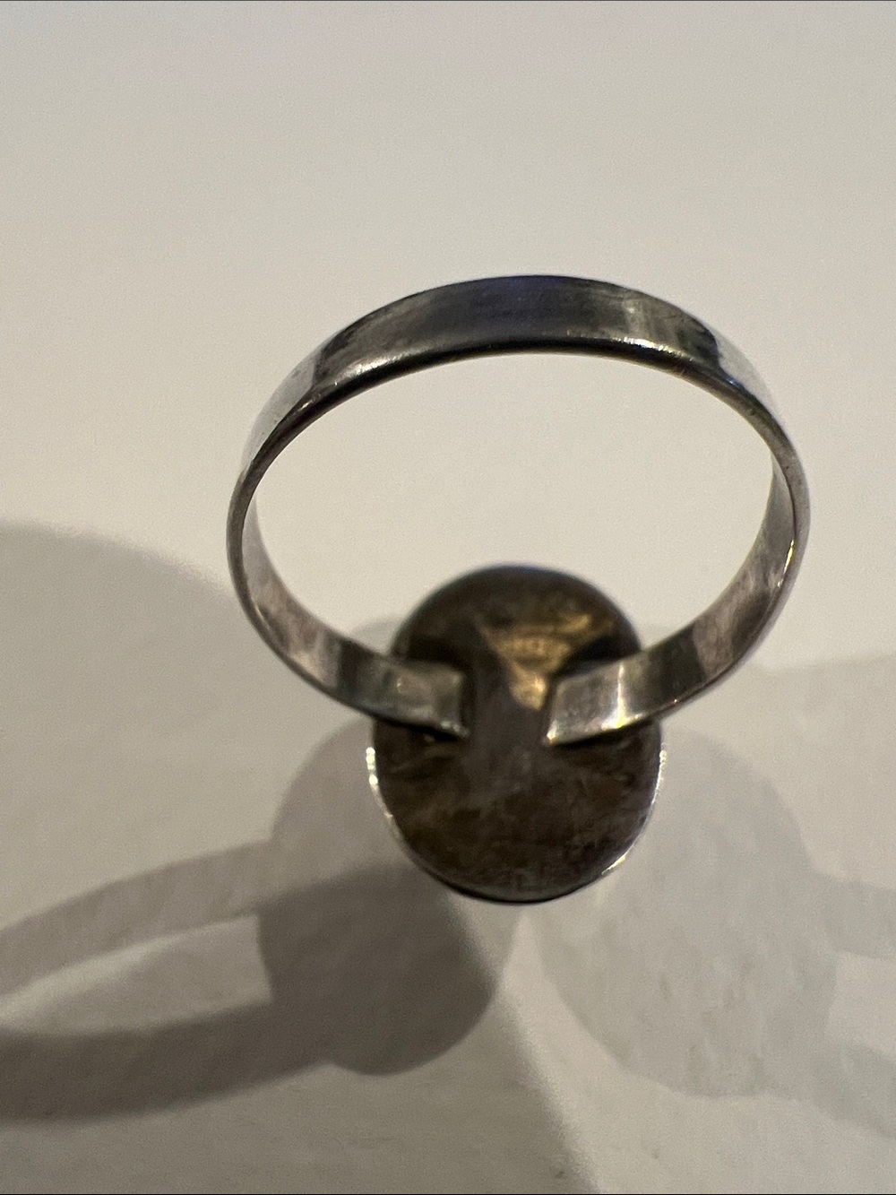 Handmade Sterling Silver Tigers Eye Ring - Picture 4 of 4